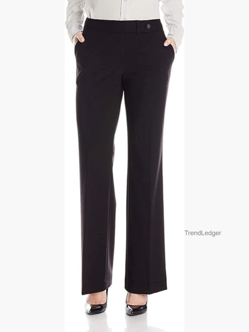 Modern Fit Suit Pant - Straight Leg, Flat Front, Zip Fly